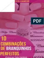 Ebook 10 Combinações de Branquinhos Perfeitos (Manicure e Pedicure Completo) PDF