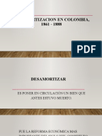 Diapositivas DESAMORTIZACION EN COLOMBIA
