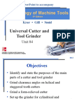 Technology of Machine Tools: Universal Cutter and Tool Grinder