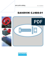 SANDVIK CJ408:01: Spare Parts Catalog