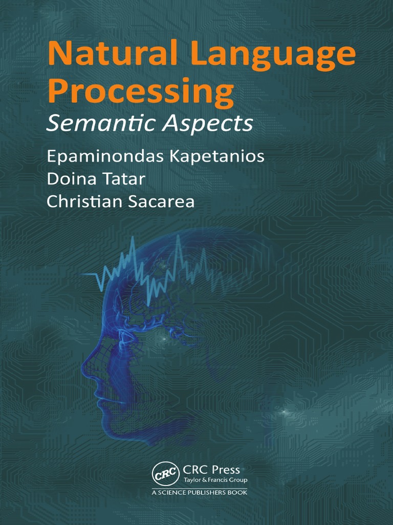 Natural Language Processing - Semantic Aspects PDF | PDF | Subject ...