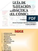 Guía de Explotación Didáctica Nnttae 2010/2011 (El Cómic)