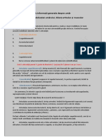 1.informații Generale Despre Umăr 2.evaluarea Abducției Umărului, Bilanț Articular Și Muscular