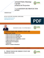 Gestion de Proyectos y Su Integracion - Procesos de DP Mayo-Agos - 2020