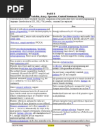 Object Oriented Programming in Java Practicals