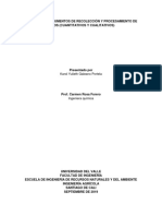 INFORMETécnicas e Instrumentos de Recolección y Procesamiento de Datos PDF
