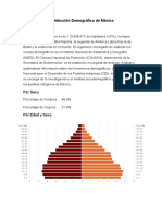 Distribución Demográfica de México