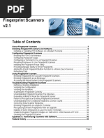 Aloha Fingerprint Scanners v2.1