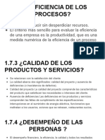 1.8 ¿Eficiencia de Los Procesos?