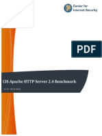 CIS Apache HTTP Server 2.4 Benchmark v1.3.0 PDF