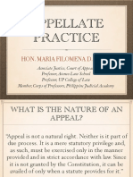 Appellate Practice: Key Rules and Principles