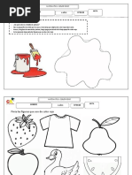 Actividades del Triángulo para Preescolar | PDF