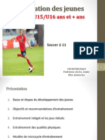 Formation Des Jeunes U13-U15 Ans PDF