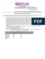 DUE: May 22, 2020 Read Through The Remaining Slides in Your Handout, Then Complete The Assignment Below Microcomputer Proficiency Project