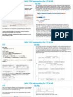 MAC PDU Explanation For LTE & NR