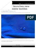 Schoeller Launches New Biodegradable Textiles PDF