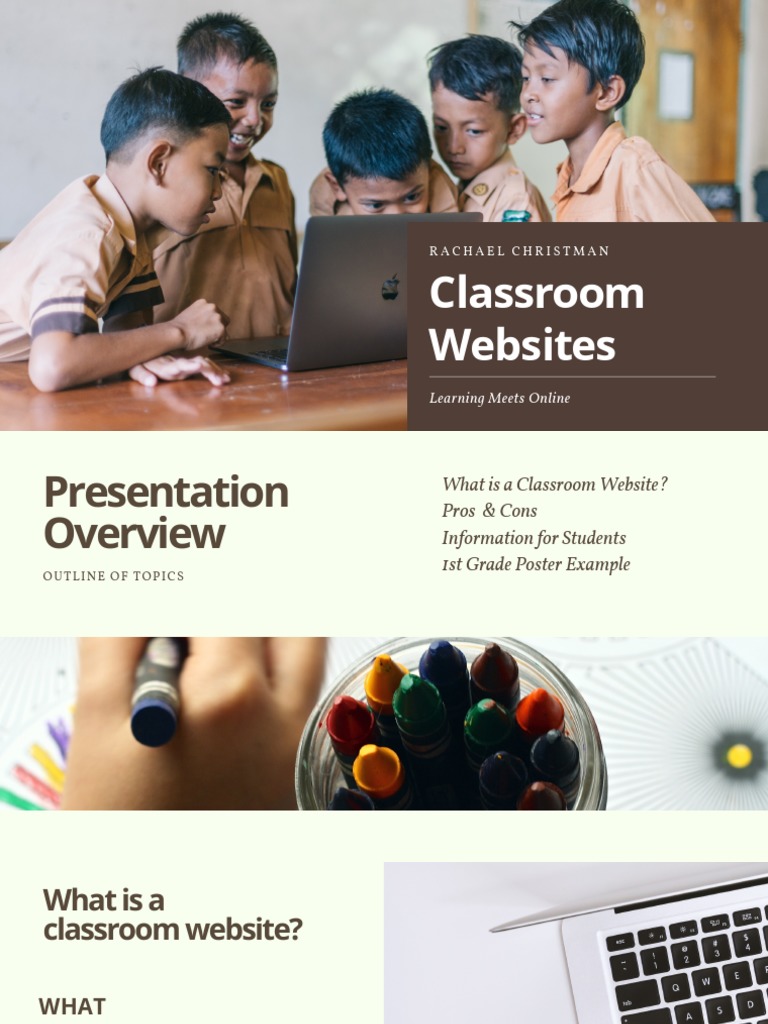 Classroom Websites Pdf Classroom Teachers