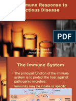 The Immune Response To Infectious Disease: By: Mary Hites & Jacqueline Simmons