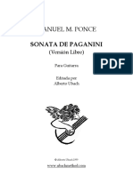 Sonata de Paganini