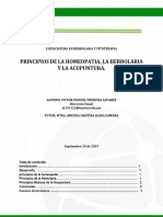 U2A1principios de La Homeopatía, La Herbolaria y La Acupuntura