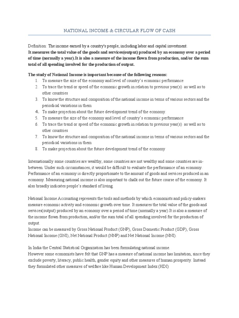 NATIONAL INCOME DATA ECONOMICS visual data 2