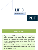 Pertemuan XIV LIPID