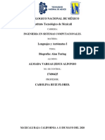 Biografia Alan Turing PDF