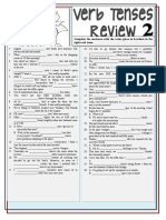 Complete The Sentences With The Verbs Given in Brackets in The Right Verb Tense