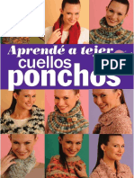 6 Aprende a Tejer Cuellos y Ponchos