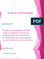 Plan de Operaciones
