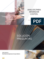 Analisis Minimizar Costos