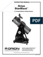Orion Starblast: Instruction Manual