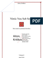 Nimic Nou Sub Soare (Vol I, 2010) (Signed)