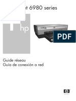 HP Deskjet 6980 Series: Guide Réseau Guía de Conexión A Red