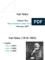 Karl Marx: Udayan Roy February 2007