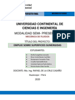 Empuje Sobre Superficies Sumergidas .PDF NRC 10446 - PROYECTO FINALIZADO