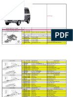 GAC GONOW WAY Minivan Minitruck Parts Catalog GA6380SE4 (Gas 465 ENGINE)