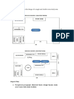 The Diagrams Illustrate The Design of A Single and Double Room Study Area