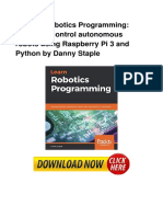 PDF Learn Robotics Programming Build and PDF