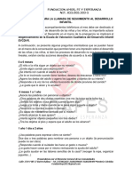 Orientacion para Llamadas de Seguimiento Al Desarrollo Infantil PDF