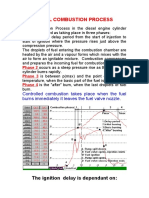 Diesel Engine Combustion Process