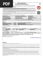 Irctcs E-Ticketing Service Electronic Reservation Slip (Personal User)