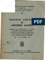 Ideario Cubano Antonio Maceo