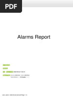 Alarms Report: I.T. Security