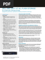 h17698 Dell Emc Unity XT All Flash Family Ds PDF