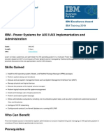 IBM - Power Systems For AIX II AIX Implementation and Administration