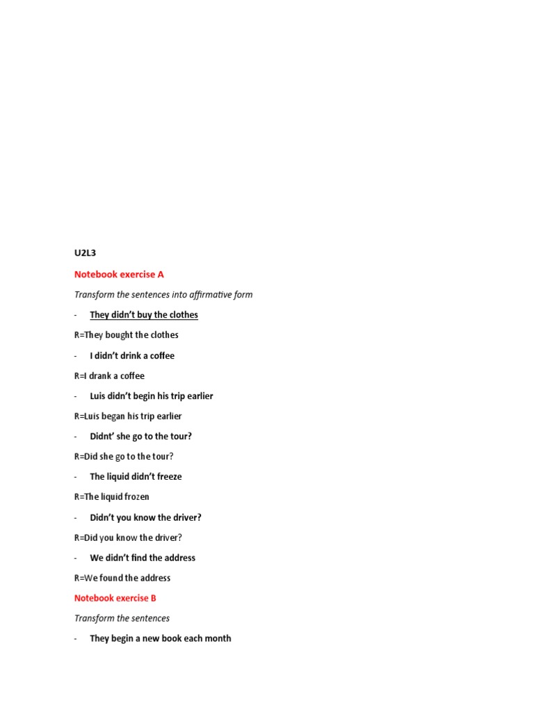 Sentences English Uveg PDF Drink Beverages