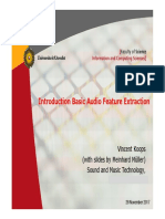 1IntroductionBasic Audio Feature Extraction PDF