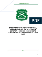 Bases Administrativas y Tecnicas Etiqueta Bordada-Simbolo de Iden