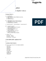 EF4e Spain A1 StudentsBook AnswerKey PDF